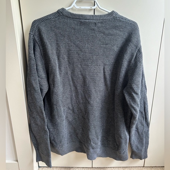 CHAPS Heavy-weight Dark Grey Unisex Sweater - Picture 7 of 7